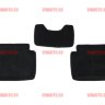 Коврики салона текст. 3D euro-std AUDI Q7 (2005-) (EMC3D) Original/EMC3D001105