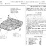 АвтоЩИТ/Защита картера двигателя и КПП TOYOTA RAV 4 (2010-) 2.0/6147 АвтоЩИТ/Защита картера двигателя и КПП TOYOTA RAV 4 (2010-) 2.0/6147