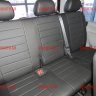 Авточехлы VW- T-5/T-6 (8 мест) рестайлинг с 2009 (Аригон) чер+чер