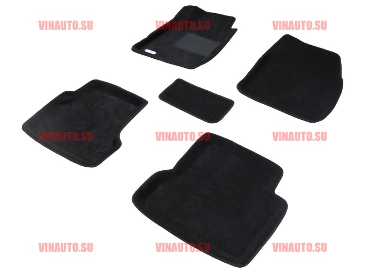 Коврики салона текст. 3D euro-std FORD Focus 2 HB/SD/WAG (2005-2011) (EMC3D) Original/EMC3D002214
