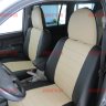 Авточехлы MITSUBISHI- Pajero Sport с 1998 (Аригон) чер+беж
