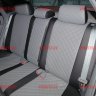 Авточехлы CHEVROLET-Lacetti / Ravon Gentra (Ромб) чер+сер