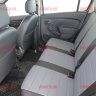 Авточехлы RENAULT-Logan 2 с 2014 сплошной (Аригон) чер+сер