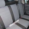 Авточехлы RENAULT-Logan 2 деленное 40/60/Sandero 2 с 2014 (без подуш. безопасн.) (Аригон) чер+сер