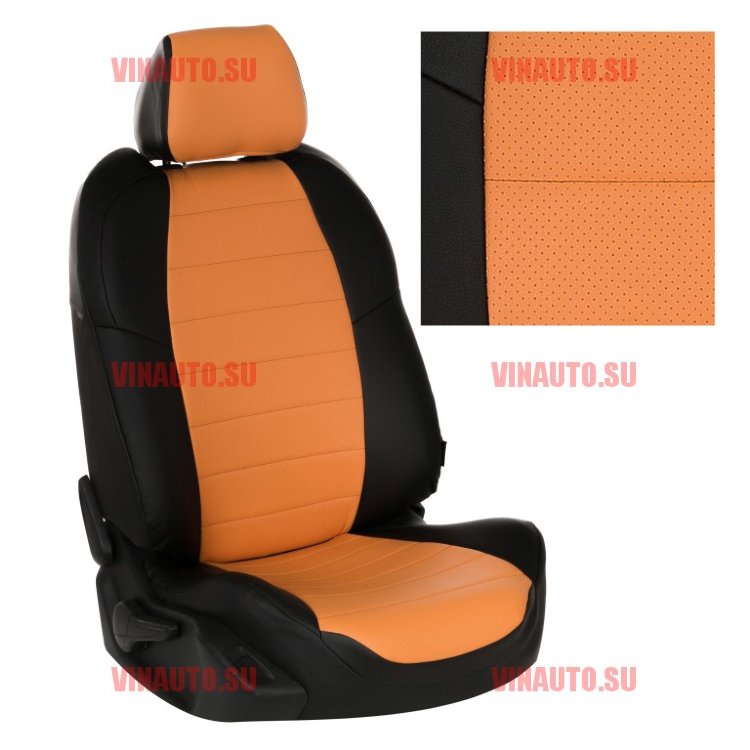 Авточехлы KIA-Sportage III 2010-2016 (Аригон) чер+оранж Авточехлы KIA-Sportage III 2010-2016 (Аригон) чер+оранж