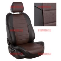 Авточехлы RENAULT-Duster деленное 40\60 с 2015- \Terrano с 2017- (Аригон) чер+шоколад