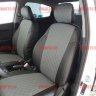 Авточехлы KIA-Rio 3 Sd 40\60 с 2011 (Ромб) чер+сер Авточехлы KIA-Rio 3 Sd 40\60 с 2011 (Ромб) чер+сер