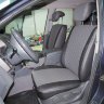 Авточехлы Ssang Yong-Kyron (Ромб) чер+тем.сер
