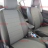 Авточехлы KIA-Cerato III (Classic) 2013- (Аригон) чер+сер