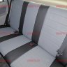 Авточехлы RENAULT-Logan 2004-2014 (Аригон) чер+сер Авточехлы RENAULT-Logan 2004-2014 (Аригон) чер+сер