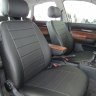 Авточехлы AUDI-A4 Sd деленная 40\60 с 94-01 (Аригон) чер+чер