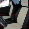 Авточехлы KIA-Sportage III 2010-2016 (Аригон) чер+белый