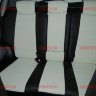 Авточехлы KIA-Sportage III 2010-2016 (Аригон) чер+белый