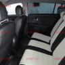 Авточехлы KIA-Sportage III 2010-2016 (Аригон) чер+белый
