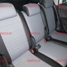 Авточехлы SKODA-Yeti передн. спинки одинаковые 2009- (Аригон) чер+сер