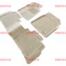 Коврики салона текст.Toyota Land Cruiser 200 2007-2011 LINER 3D Lux с бортиком бежевые/STR7400228