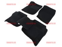 Коврики в салон 3D/VW-Touareg 2010- (черный) Коврики в салон 3D/VW-Touareg 2010- (черный)