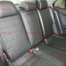 Авточехлы MITSUBISHI- Lancer-10 Sd с 2012 (зад. спин. без надкрыльн.) (Аригон) чер+чер