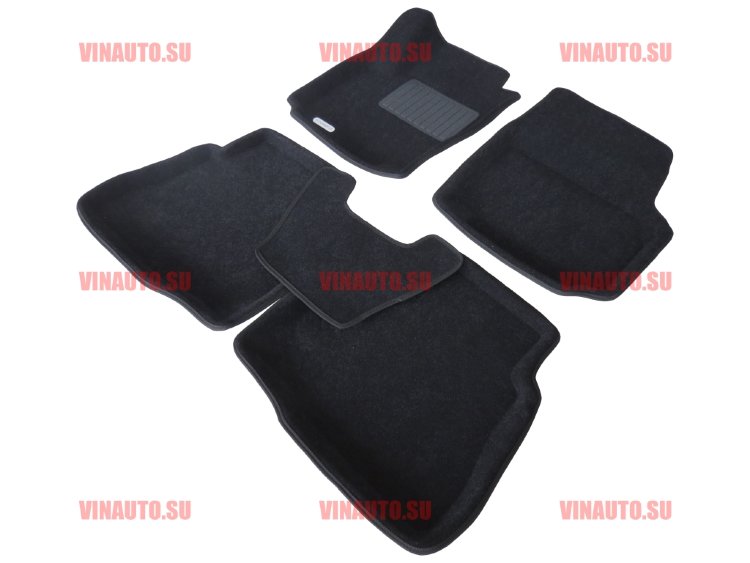 Коврики салона текст. 3D euro-std FORD Mondeo (2007-2014) (EMC3D) Original/EMC3D002211