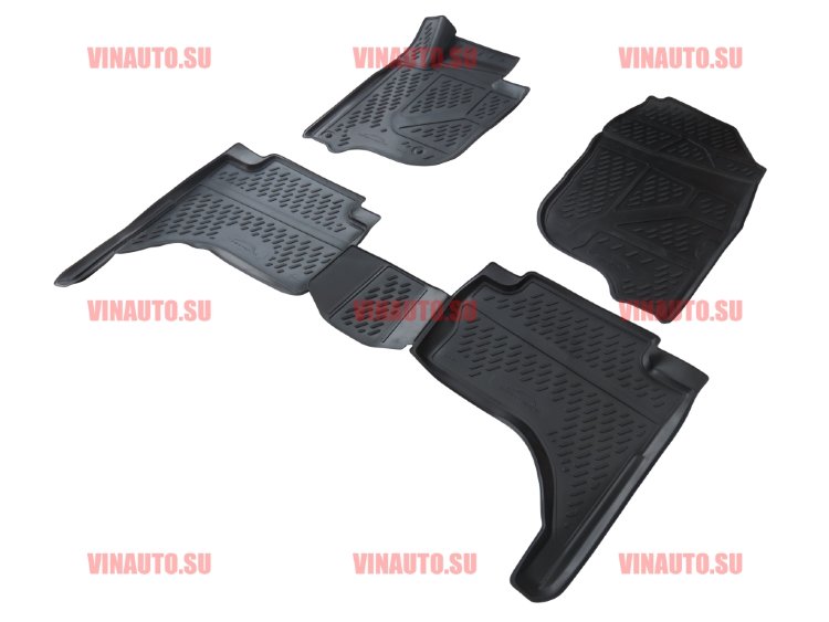 NOVLINE/Коврики в салон 3D MITSUBISHI L200 2015-/CARMIT00001