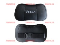 Автомобильные подушки для шеи Vesta (Аригон) чер+чер Автомобильные подушки для шеи Vesta (Аригон) чер+чер