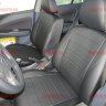 Авточехлы NISSAN-Almera 16 (Аригон) чер+чер Авточехлы NISSAN-Almera 16 (Аригон) чер+чер