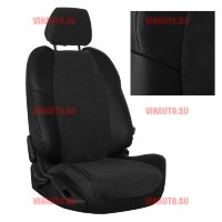 Авточехлы VW- T-5/T-6 (3 мест) рестайлинг с 2009 (Велюр) чер+чер Авточехлы VW- T-5/T-6 (3 мест) рестайлинг с 2009 (Велюр) чер+чер