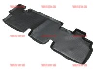 L.Locker/Коврики в салон 3D Volkswagen Caravelle T5 Long (03-) 3-й ряд сидений/0201040101