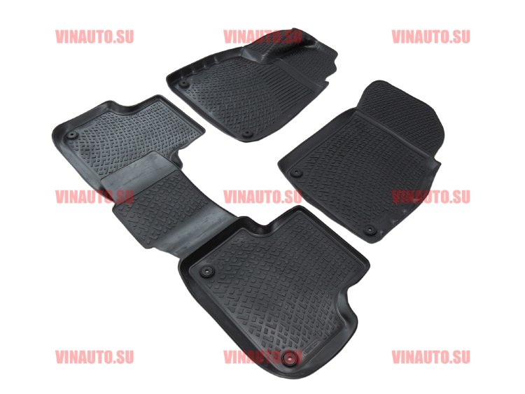 L.Locker/Коврики в салон 3D Audi Q7 (15-)/0200070201