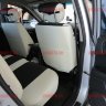 Авточехлы Ssang Yong-Kyron (Аригон) бел+чер
