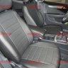 Авточехлы VW- Passat B-6-7 Sd (TrendLine) 2005-2015 (Аригон) чер+чер