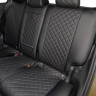 Авточехлы KIA-Sportage IV 2016-2021 (Ромб) чер+чер
