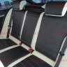 Авточехлы SKODA-Octavia-A-5 деленное 40\60 (Аригон) бел+чер