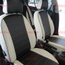 Авточехлы SKODA-Octavia-A-5 деленное 40\60 (Аригон) бел+чер