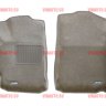 Коврики салона текст.Toyota Camry 2011-> LINER 3D Lux с бортиком бежевые/ST7400005