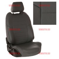 Авточехлы Chevrolet-NIVA 2002-2014 (Аригон) тем.сер+тем.сер
