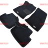 Коврики салона текст.Audi A3 2013-/VW Golf VII 2013- LINER 3D Lux с бортиком черные/ST7400558